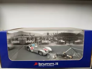 Brumm AS34 Mercedes W196C GP Italia 50 aniversario 1955 J.M. Fangio + A.Neubauer - Foto 1 di 3