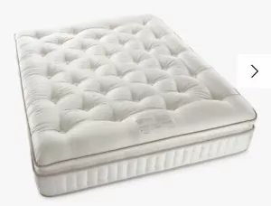 John Lewis British Wool Pillowtop 11000 Pocket Spring Mattress, Firm, Kingsize - Picture 1 of 24