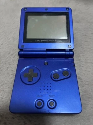 Nintendo Game Boy Advance SP Blue Console + Charger - Tested & Working - Image 1 of 4