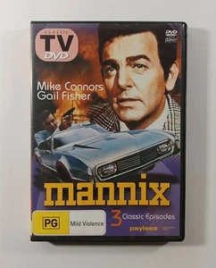 Mannix 3 Classic Episodes DVD Region All VGC Drama Free Postage - Picture 1 of 6