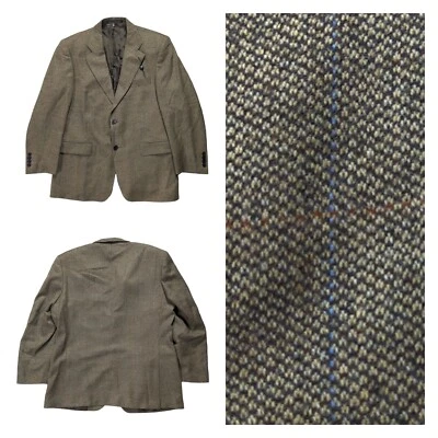 Chaqueta de tweed vintage St Michael Mark Spencer para hombre 2 botones | 42 corta / 107 См  Foto 1 de 4