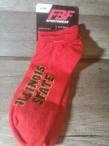 Illinois State Socks Size Large 10-13 NEW - Picture 1 of 2