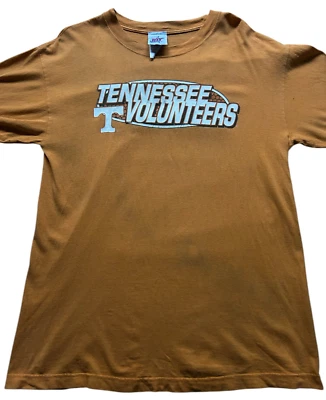 Vintage Tennessee Volunteers American Football Orange Rust T-shirt Mens M - Image 1 of 4