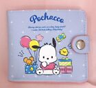 Sanrio Hello Kitty Pochacco Blue Bi-fold Wallet ￼credit Card Case Coin Purse New