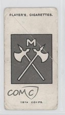 1925 Player's Army Corps & Divisional Signs 1914-18 Series 2 Tobacco 18th 8i5