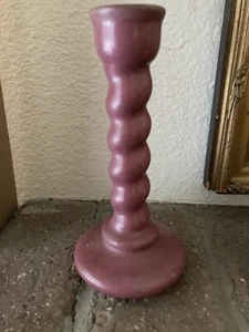 Antique Early 20thC American Arts & Crafts FULPER Art Pottery Candlestick - Picture 1 of 9