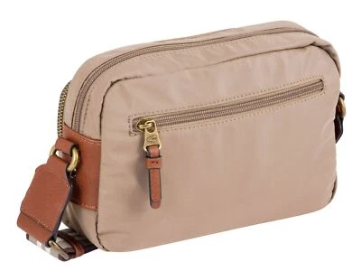 camel active Bari Cross Bag M Umhängetasche Tasche Beige Brown braun Neu - Bild 1 von 3