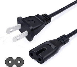 AC Power Cord Cable For Sony ZS-PS50 W ZS-PS55B ZS-PS55 B PS55W CD Boombox Radio - Picture 1 of 3