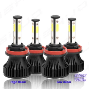 For Nissan Sentra 2013-2018 2019 Combo 10000K LED Headlights Bulbs High Low Beam - Picture 1 of 11