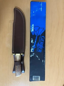 Vintage Gerber Bowie Utility Limited Edition Stag handle knife 5970 Never used - Picture 1 of 11