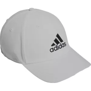 adidas Golf A Stretch Tour Cap, Badge Of Sport, Light Grey, Adjustable, NEW - Picture 1 of 1