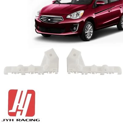 Fits Mitsubishi Mirage Sedan G4 2017-2020 Front Bumper Bracket Left Right 2Pcs - Image 1 of 4