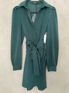 BWDLR Kay mini dress in Emerald from The Iconic, brand new with tags, Size 6 - Picture 1 of 14