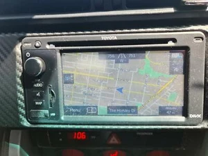 TOYOTA 86 STEREO/HEAD UNIT RADIO/CD/MP3/SAT NAV ASSY, ZN6, GTS, 04/12- 12 13 14 - Picture 1 of 3