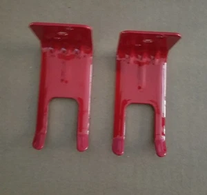 🤡🔥🧯AMEREX 2pc FORK  WALL MOUNT 5 or 10lb FIRE EXTINGUISHER BRACKET  WOW! 🔥🧯 - Picture 1 of 3