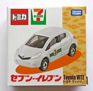 Tomica Toyota Vitz (Yaris) Japanese Hatchback, 7 Eleven Version, New in Open Box - Picture 1 of 13