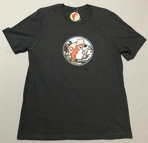 Buc-ees T-Shirt Adult Extra Large Black Front & Back Graphic Brand New w Tag - Picture 1 of 9