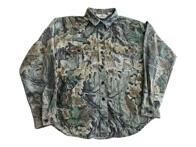 Womens Vintage Redhead Advantage Camo Large Button Down Shirt - Image 1 of 4