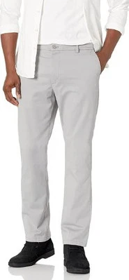 IZOD Men's Saltwater Stretch Flat Front Straight Fit Chino - Image 1 of 2