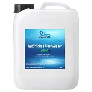 Meerkraft natürliches Hypertonisches Meerwasser Vital + 5 Liter - Bild 1 von 1