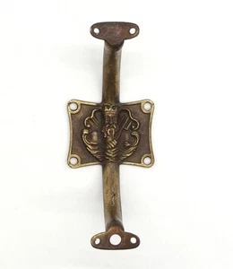 Vintage Cast Brass Poseidon Nautical Boat Sconce Bracket - Picture 1 of 10