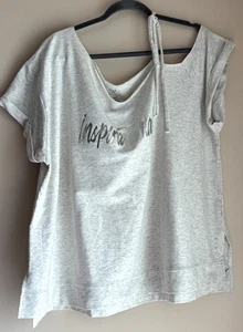 Lane Bryant Livi Active Blouse Women's Plus Size 26-28 Short Sleeve Top Shirt - Picture 1 of 8