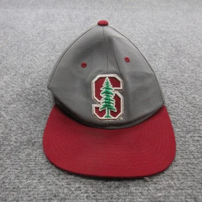 Stanford Cardinal Hat Cap Snap Back Gray Red NCAA Baseball College Mens Zephyr - Image 1 of 4
