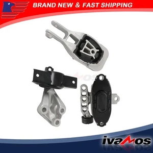 For 13-16 Chevrolet Sonic A5595 Engine Mounts & Hydraulic Transmission Mount 3× - Imagen 1 de 10