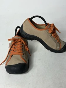 Sneakers Keen Portola donna taglia 10 scamosciate marrone/arancione escursionismo Gorpcore stringate - Foto 1 di 8