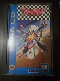 Racing Aces Sega CD 1993 Complete / Mint Disc CIB Tested