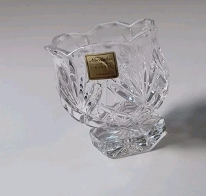 Vintage Noritake Hampton Hall Votive Candle Holder Lead Crystal Elegant - Picture 1 of 5