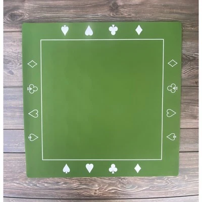 Pottery Barn Adolescente Tarjeta JUEGO TAPETE Damas Ajedrez 2 Caras 27" x 27" C100718 Foto 1 de 4