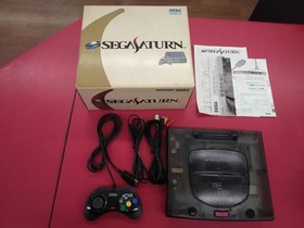 SEGA Saturn Skeleton Model with Engraved "cool" - Box Discolored, Used