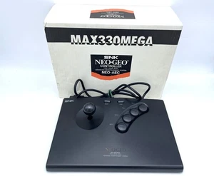 Neo Geo AES CD Controller Joystick PRO-GEAR SPEC SNK Boxed Tested for Collectors - Picture 1 of 20