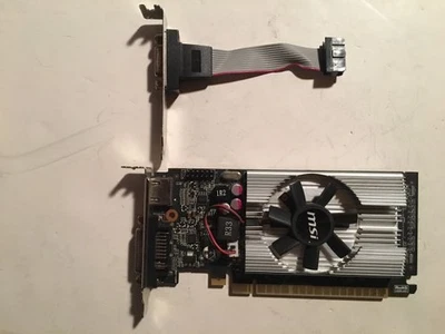 Msi nvidia geforce n210-md1g/d3 210 1gb gddr3 pci-x - Image 1 of 3
