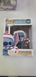 FUNKO POP ! STITCH WITH CANDY CANE 1502 DISNEY LILO & STITCH L02 - Picture 1 of 6
