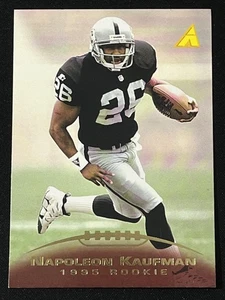 1995 Pinnacle #218 Napoleon Kaufman RC Rookie Oakland Raiders - Picture 1 of 2