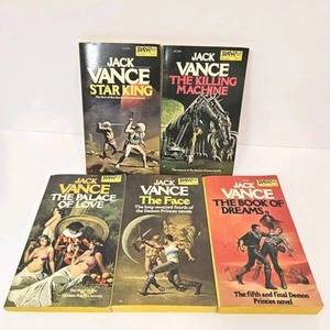 Vintage 1978 Jack Vance Demon Prince Complete 5 Book Series First DAW Edition - Bild 1 von 19