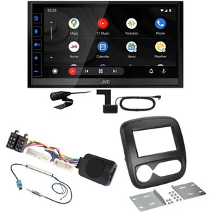 JVC KW-M785DBW Android Auto CarPlay DAB+ Einbauset für Renault Trafic 3 - Bild 1 von 1