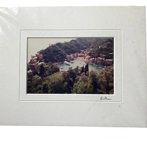 Impresión fotográfica original Keith Ruddick Capri Italia firmada con tapete 8 x 10 pulgadas - Imagen 1 de 7