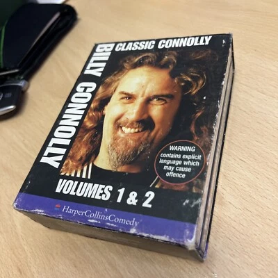 BILLY CONNOLLY Classic Connolly volumes 1 & 2 four cassette box set work great - Image 1 of 4