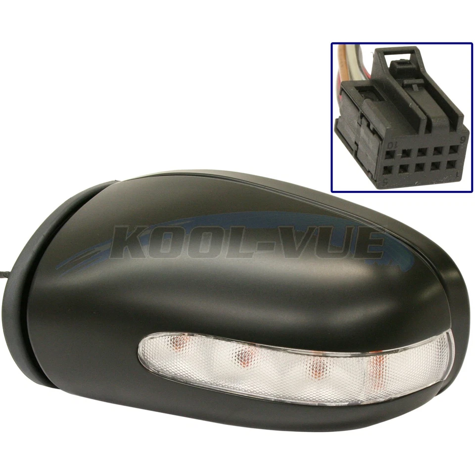 Conjunto/cubierta/vidrio espejo retrovisor lateral para Mercedes Benz C240 2001-2007 Foto 1 de 1