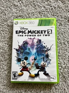 Disney Epic Mickey 2: The Power of Two Xbox 360 Complete Tested - Picture 1 of 4