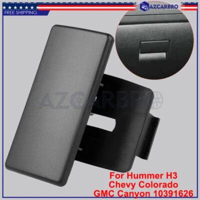 Glove Box Latch Handle Black For 2006-2010 Hummer H3 2008-2012 Chevy Colorado - Image 1 of 4