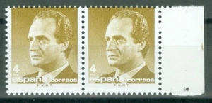 ESPAÑA 1986 - JUAN CARLOS I - 2X EDIFIL 2831dv** - VARIEDAD DENTADO - MNH - Imagen 1 de 1