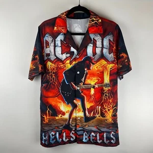 AC/DC Hells Bells Hawaiihemd Universal Sommer 2025 Herren Größe Small - Bild 1 von 11