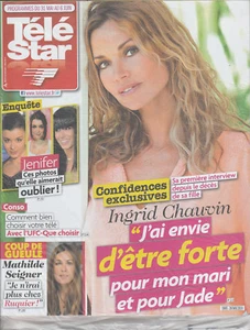 TV Star No 1965 - 26/05/2014- Ingrid Chauvin -angelina Pretty - Mathilde Seigner - Picture 1 of 1