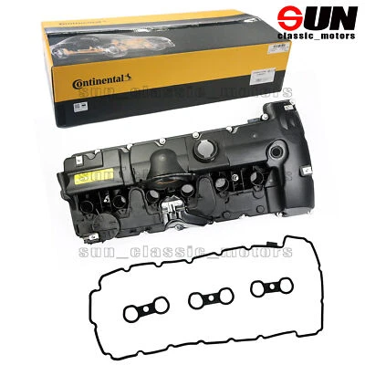 Cubierta de válvula con junta y pernos para BMW E70 E82 E90 X5 128i 328i 528i 11127552281 Foto 1 de 4