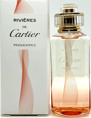Туалетная вода-спрей унисекс Cartier Rivieres de Cartier Insouciance 3,3 унции / 100 мл НОВАЯ!!! - Изображение 1 из 4