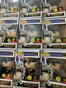 Funko Pop! CANADA exclusive ANIME BLACK CLOVER DEMON BLACK ASTA #1556 GLOW - Picture 1 of 3